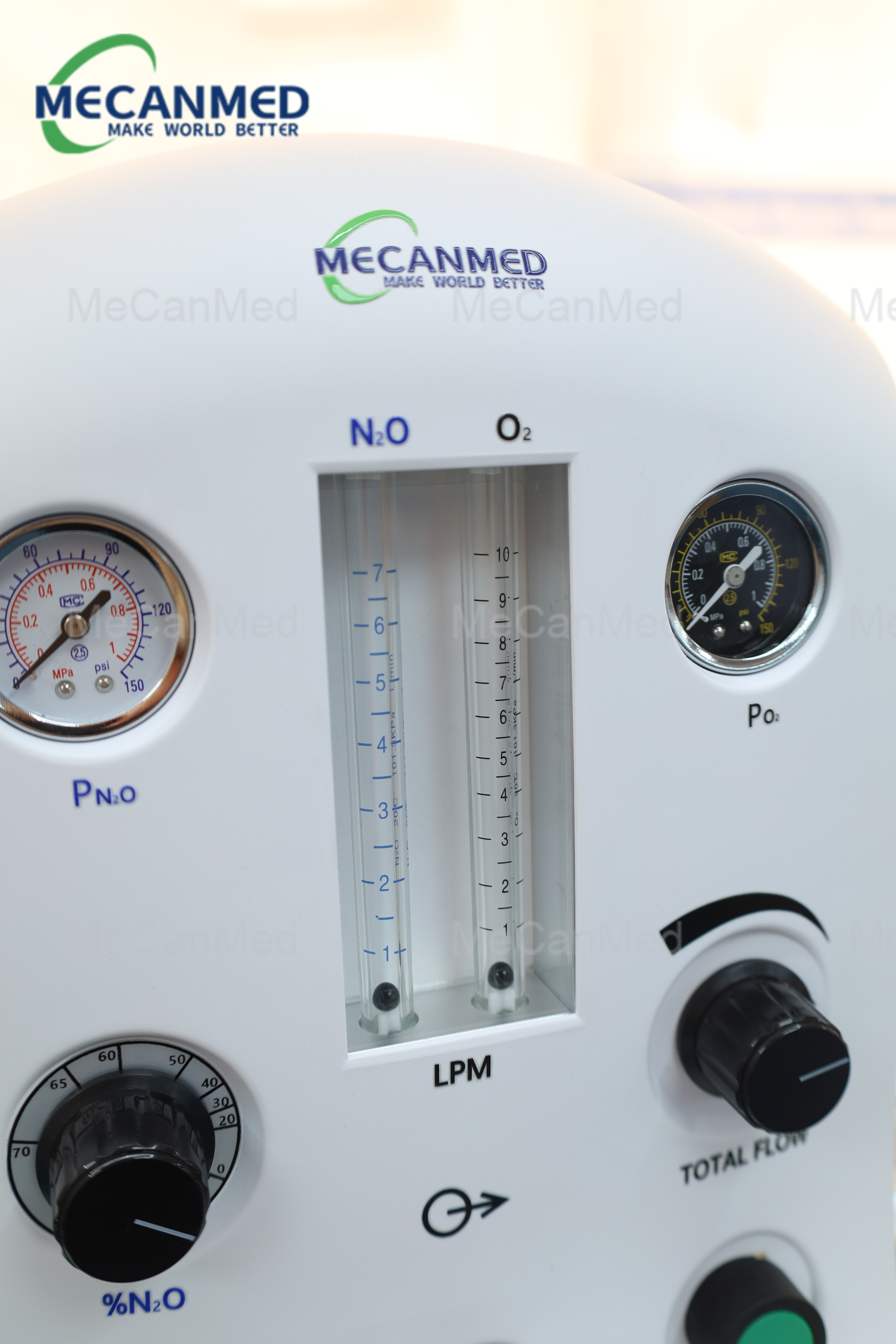 Nitrous Oxide-to-Oxygen Ratio Control Area