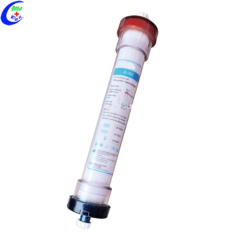 China Disposable Medical Hollow Fiber Dialyzer Blood Dialysis manufacturers - MeCan Medical