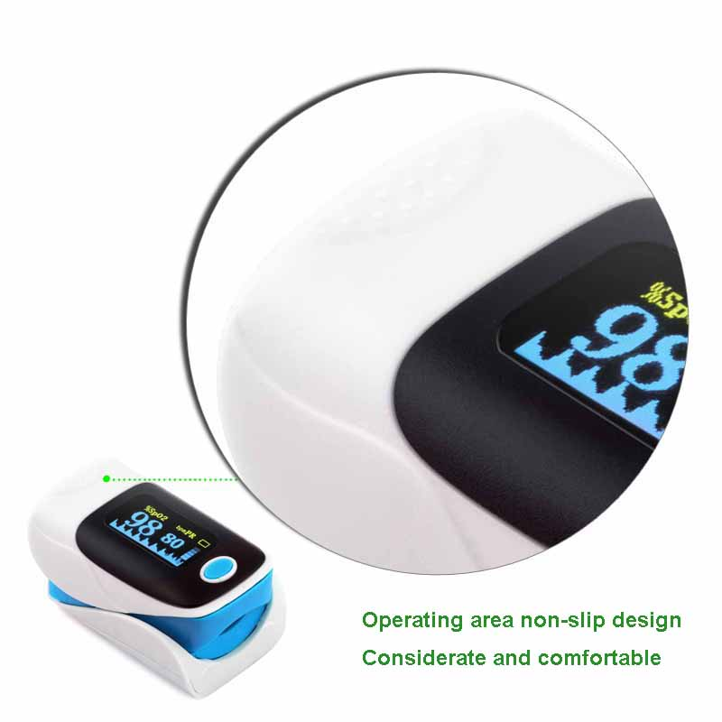 China Blood Testing Equipments Led Screen Finger Pulse Oximeter