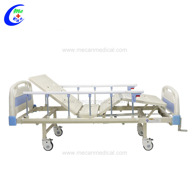 Professional 2 Crank Functions Manual Medical Hospital Bed manufacturers