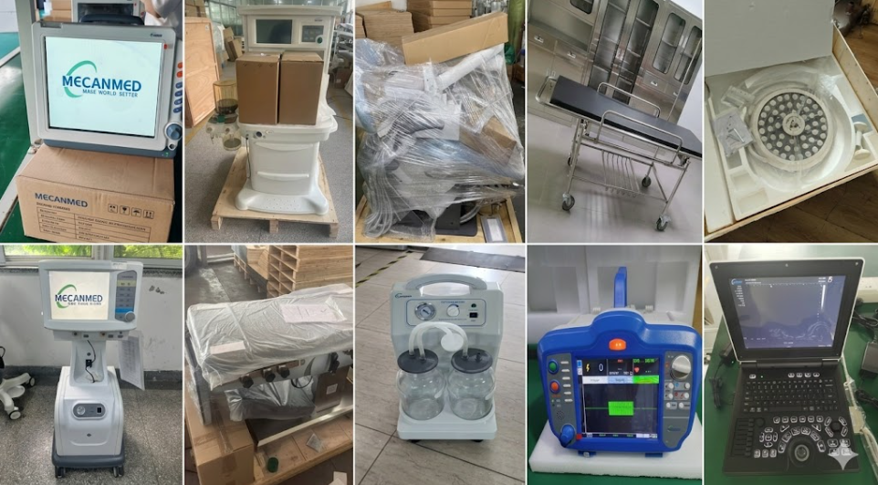 Enviament d'equips m&egrave;dics &uacute;nics per a la cl&iacute;nica de Z&agrave;mbia, inclosa la m&agrave;quina d'anest&egrave;sia, la taula d'operacions i la unitat dental.