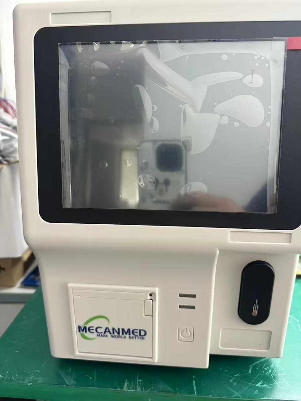 MECANMED 3-part auto hematology analyzer with touchscreen ready for shipping to Davao clinic.