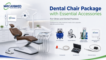 Dental Chair Package with Essential Accessories for Clinics And Dental Practices