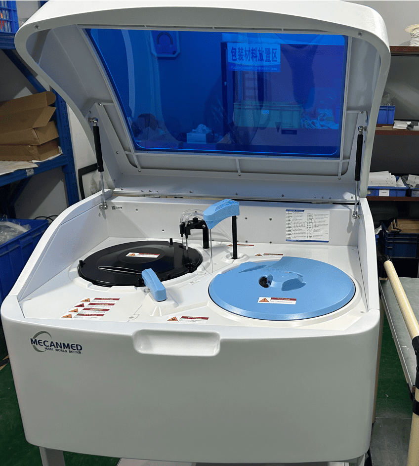 MECANMED fully automated biochemistry analyzer ready for delivery to a private clinic in Davao.