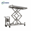 Double-Scissor Mortuary Trolley with Electric Lifting